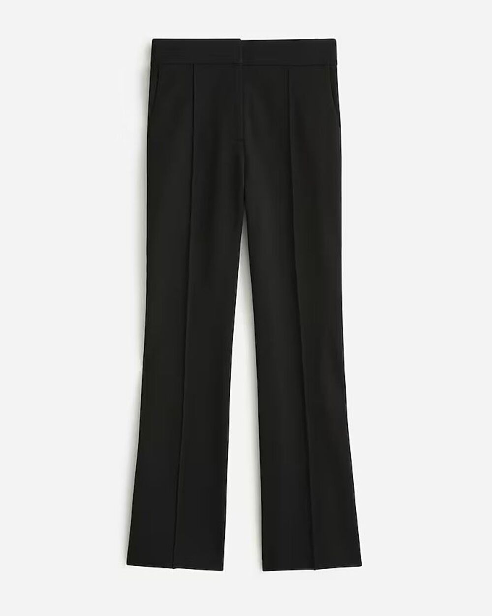 J.Crew Italian Ponte Demi-Boot Pants Black Size 2